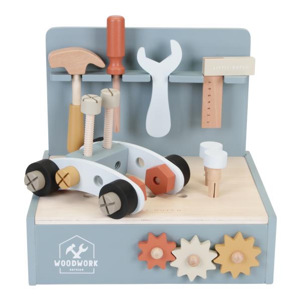 Little Dutch - Mini Werkbank blau